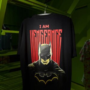 Batman Backprint Oversized Tshirt